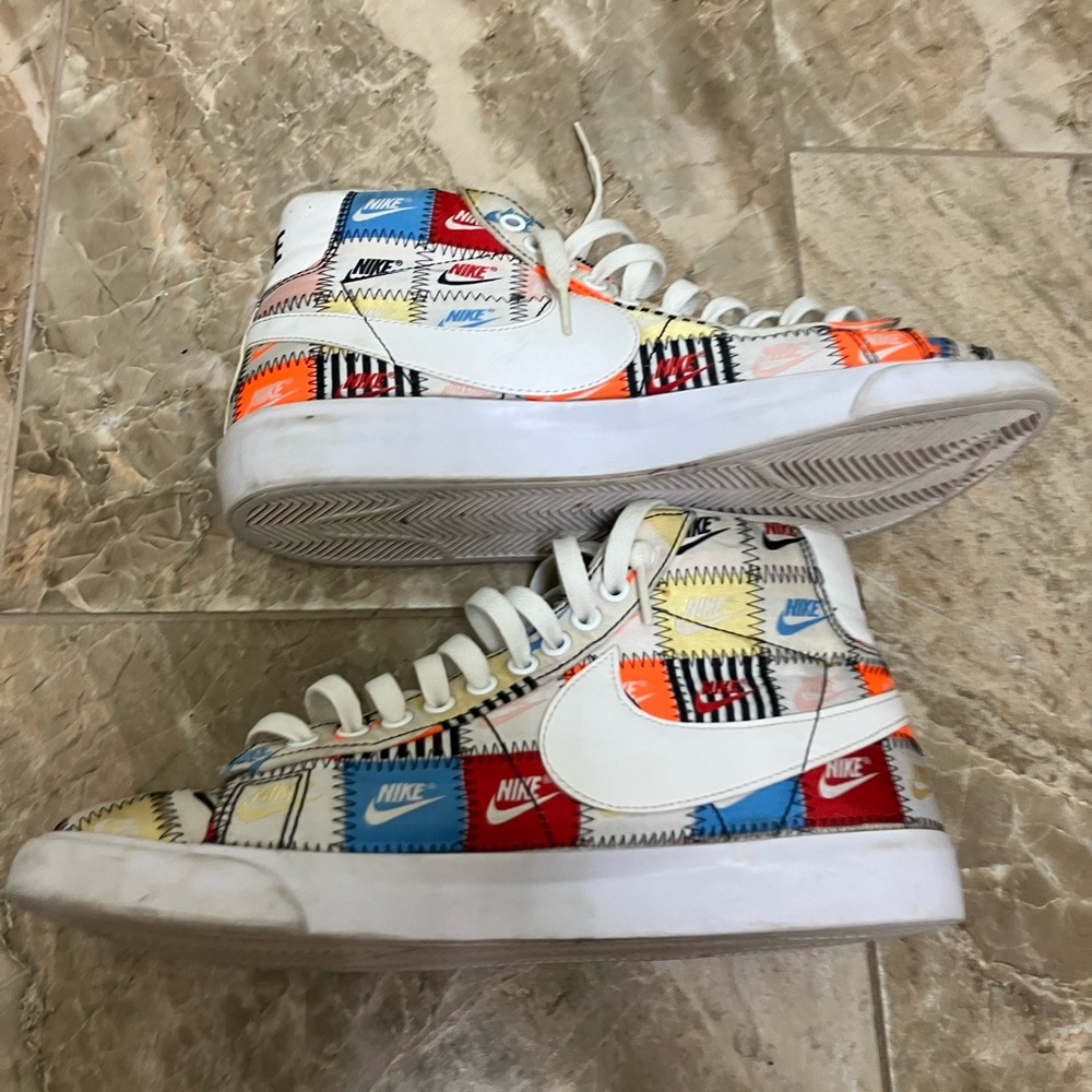 Nike Patchwork Multicolor Blazer Mid Sneaker Shoe… - image 5